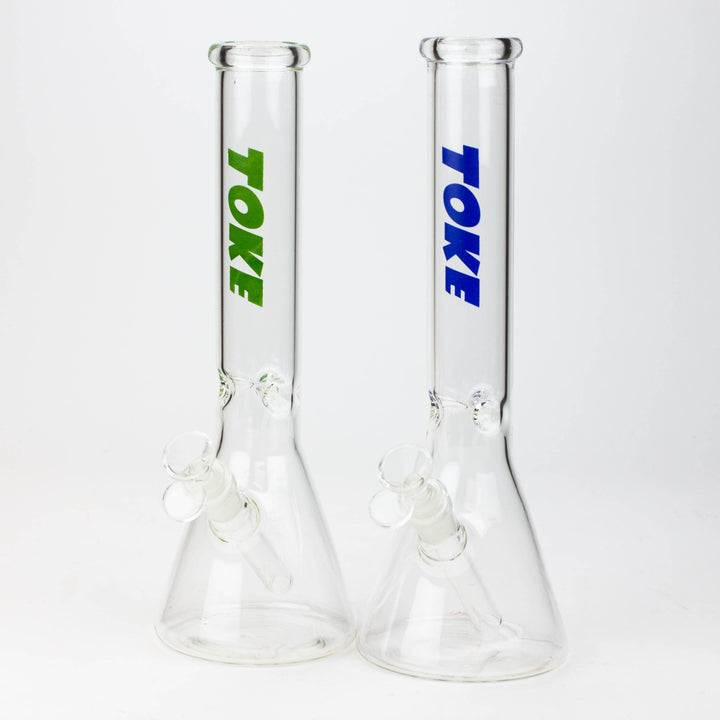Toke beaker glass water pipes 12"_0