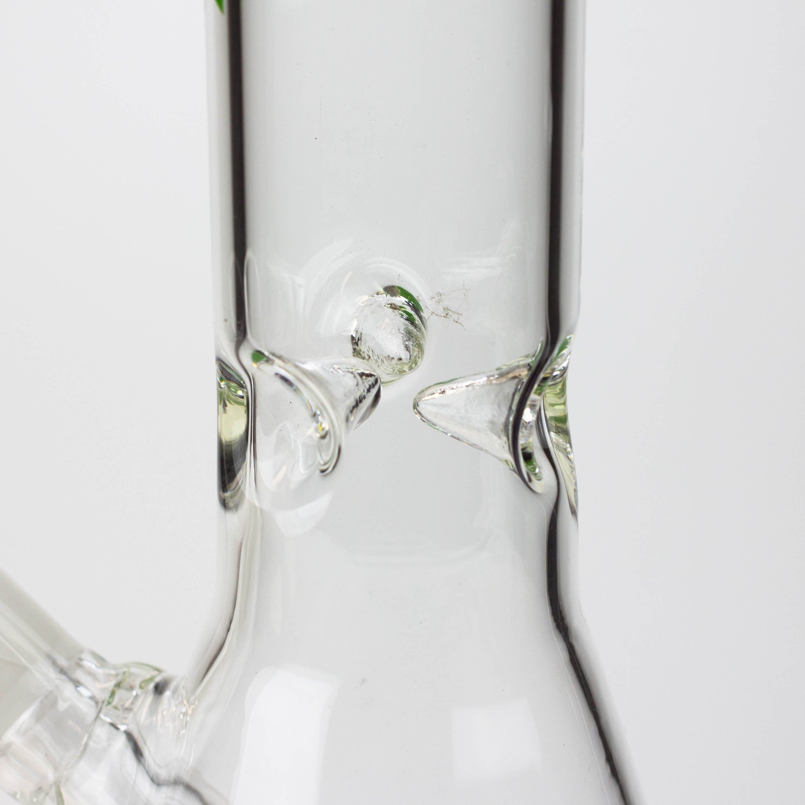 Toke beaker glass water pipes 12"_5