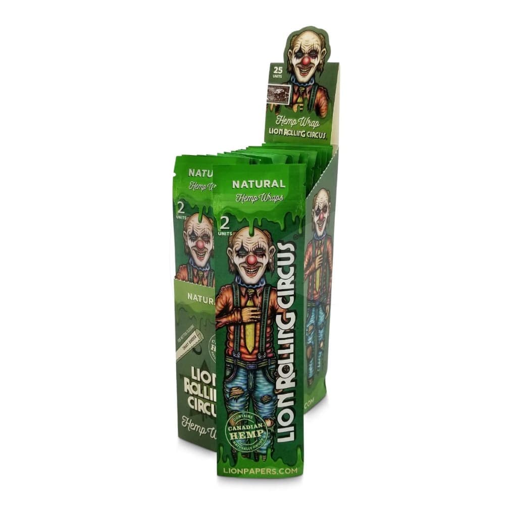 Flavored Hemp Wraps Lion Rolling Circus