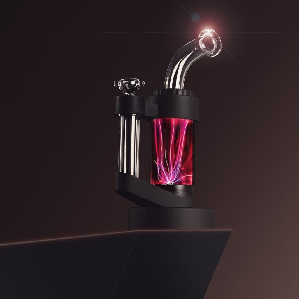 Flux Plasma Water Pipe for Smooth Hits