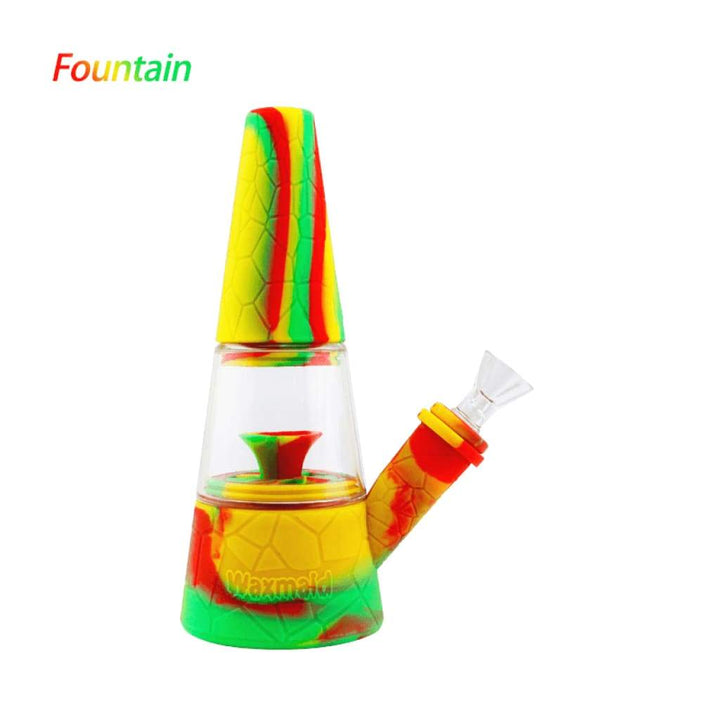 Fountain Silicone Water Pipe