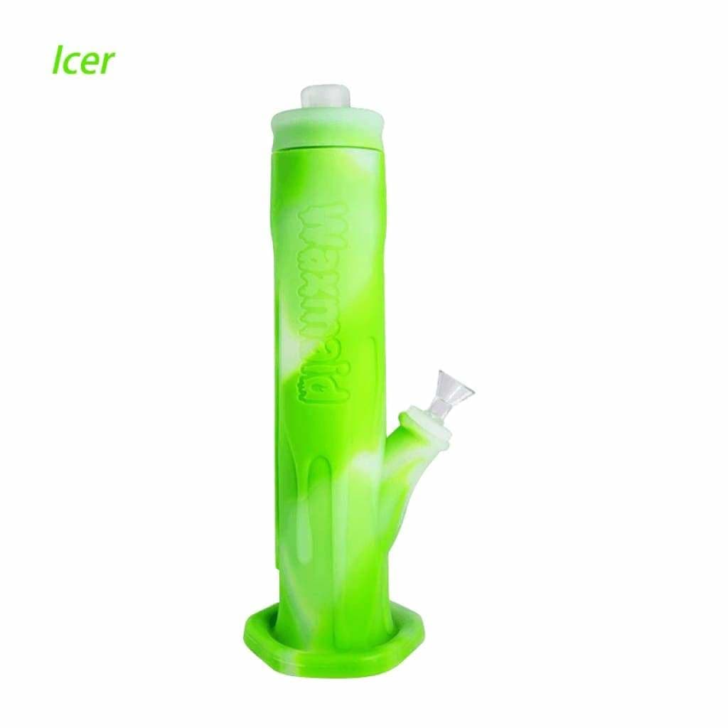 Freezable icer silicone water pipe