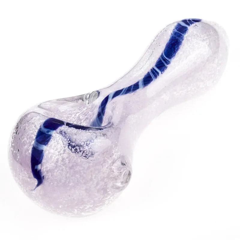 Girly Fumed Glass Spoon Pipe