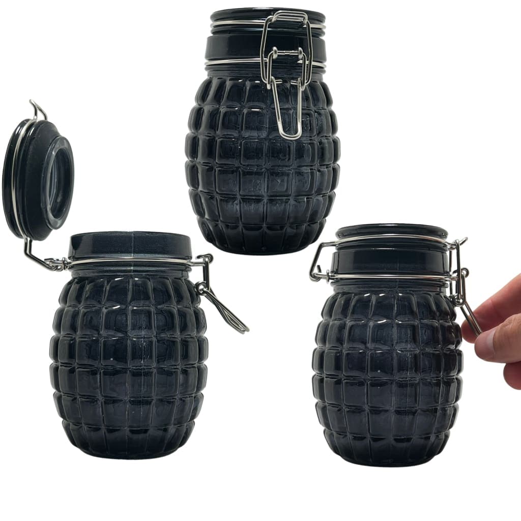 Tribal Print Mason Jar - Functional Art In 50ml