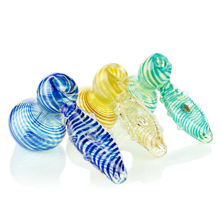 Hammer Bubbler Donut Handle With Chunky Pipe Design