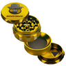 Smokeyz 4-part Aluminum Herb Grinder with Bear Medallion Lid