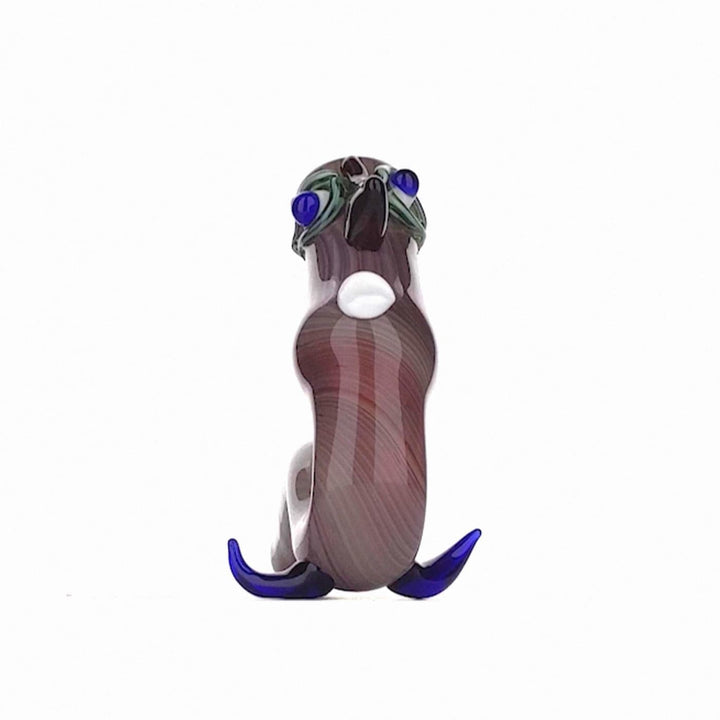 Heady Book Worm Glass Pipe: Unique Smoking Experience