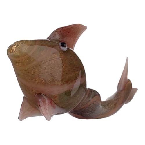 Heady Glass Fish Pipe