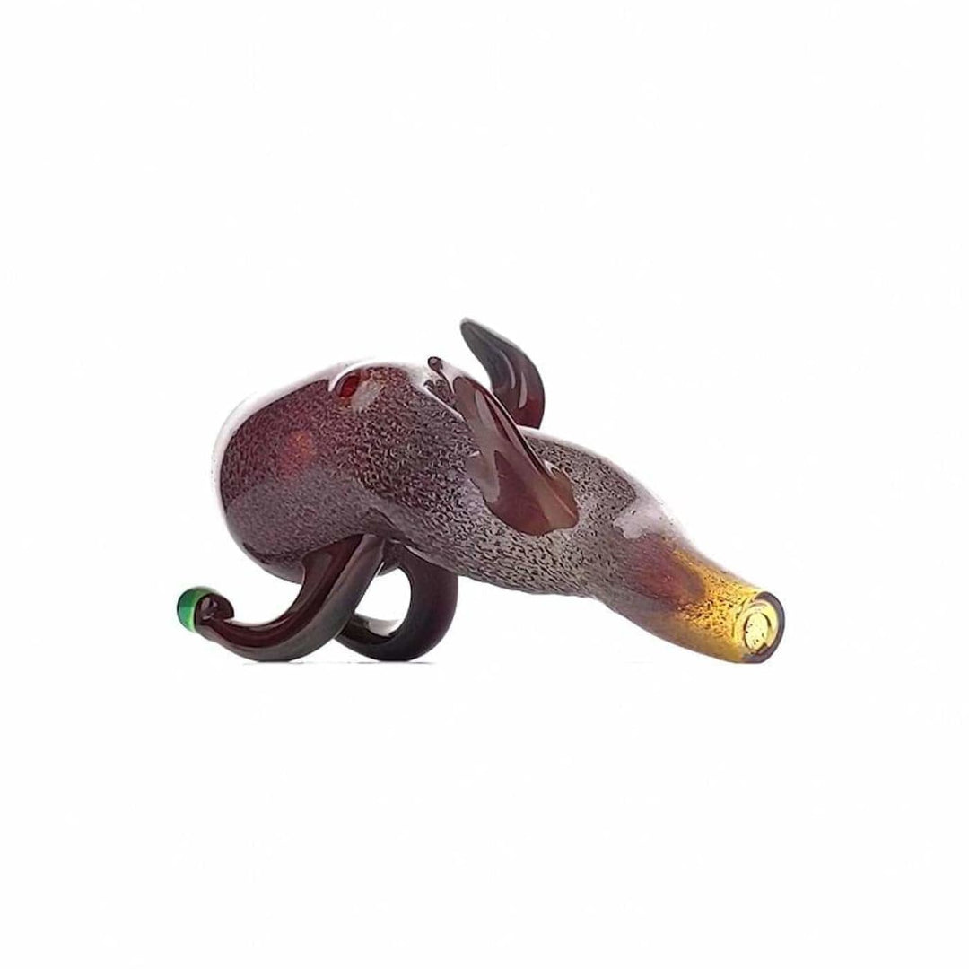 Heady Parasite Pipe Unique Glass Smoking Experience