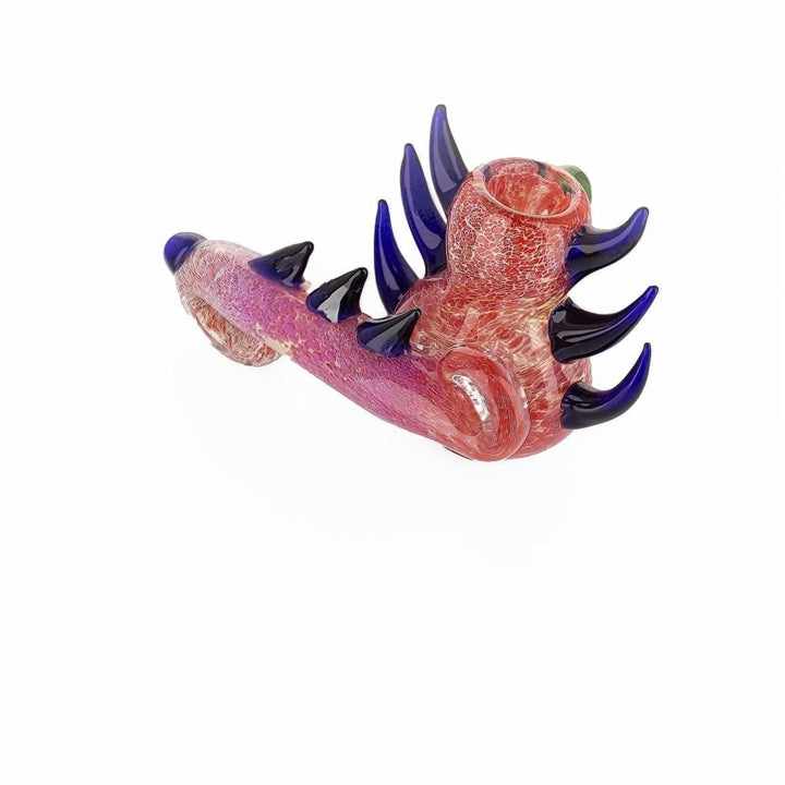 Heady Spiked Creature Glass Pipe