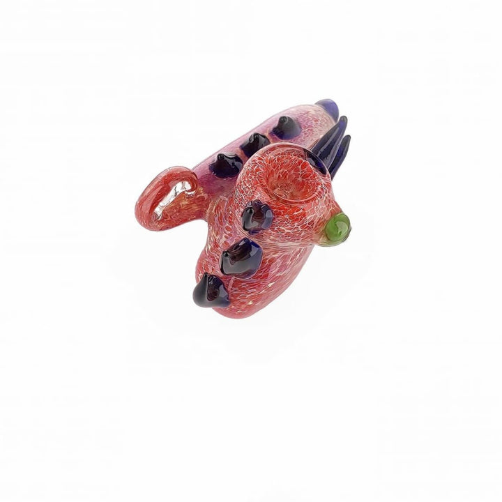 Heady Spiked Creature Glass Pipe