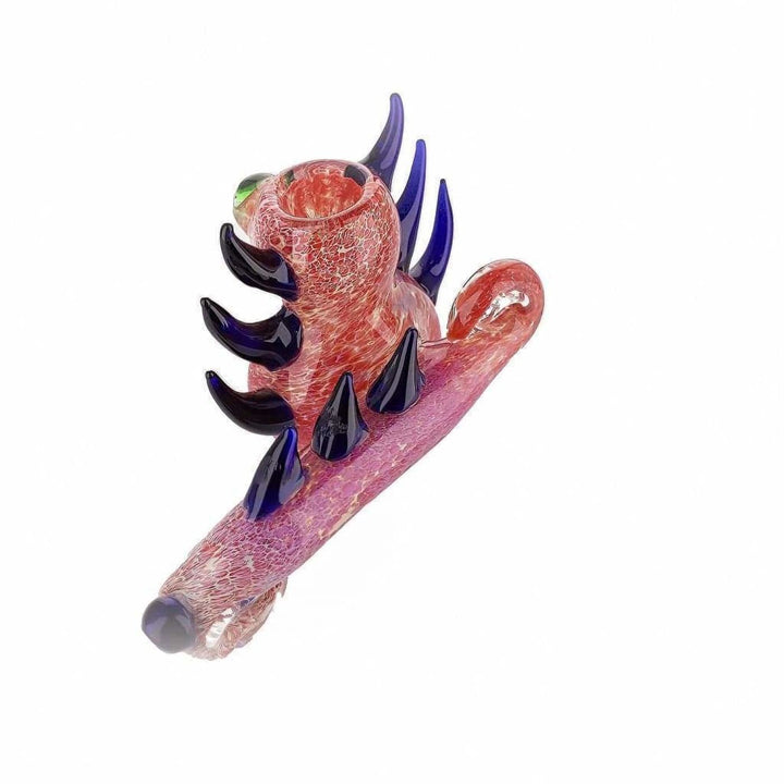 Heady Spiked Creature Glass Pipe