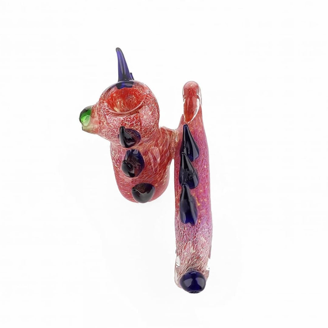 Heady Spiked Creature Glass Pipe