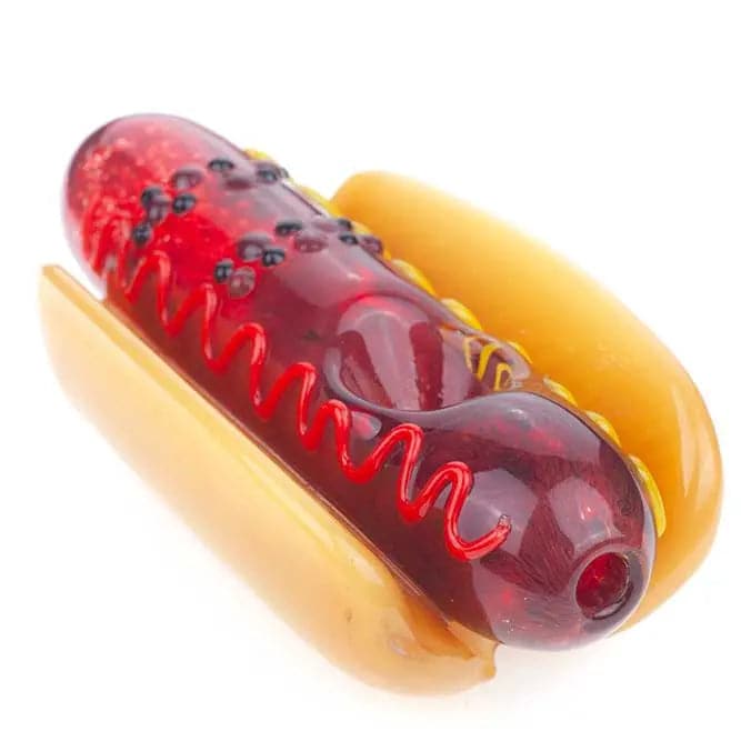 Hot Dog Glass Pipe