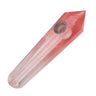 Quartz pipe red melting stone