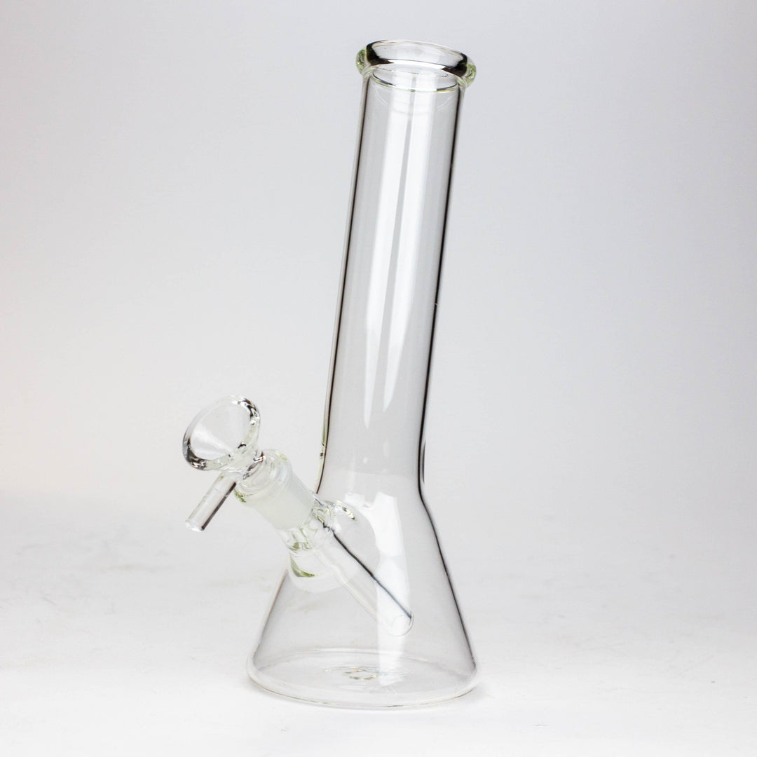 Clear glass beaker water pipes 8"_0