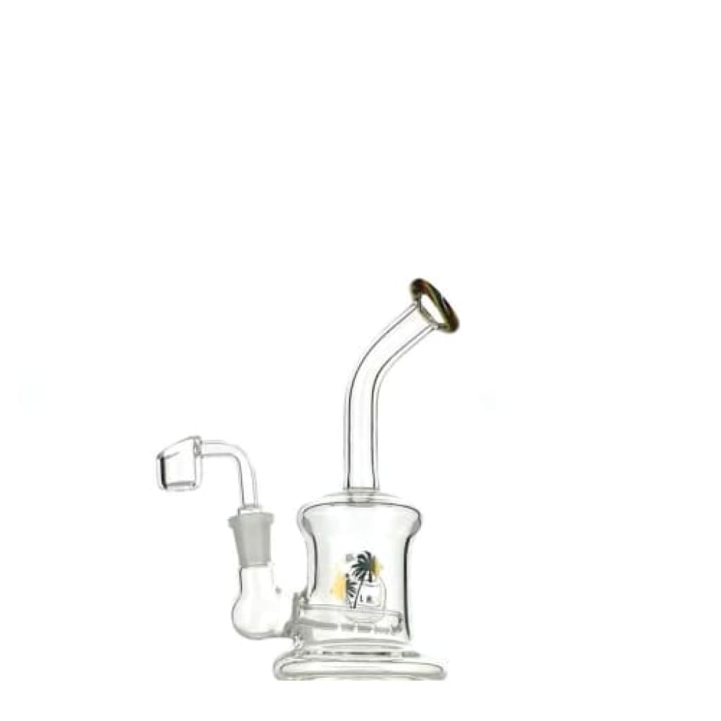 Borosilicate Glass Blue Ball Dab Rig With Polished Joint Mile High borosilicate-glass-blue-ball-dab-rig-with-polished-joint-mile-high
