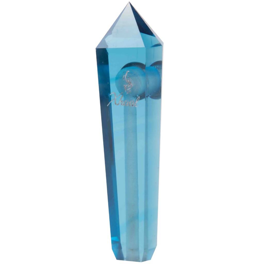 Quartz pipe blue crystal_2