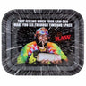 Certified Authentic Raw Rolling Trays 13 x 11 Limited Edition Designs