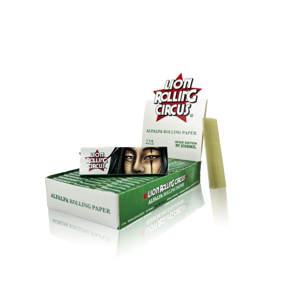 Lion Rolling Circus Alfalfa Green Rolling Papers