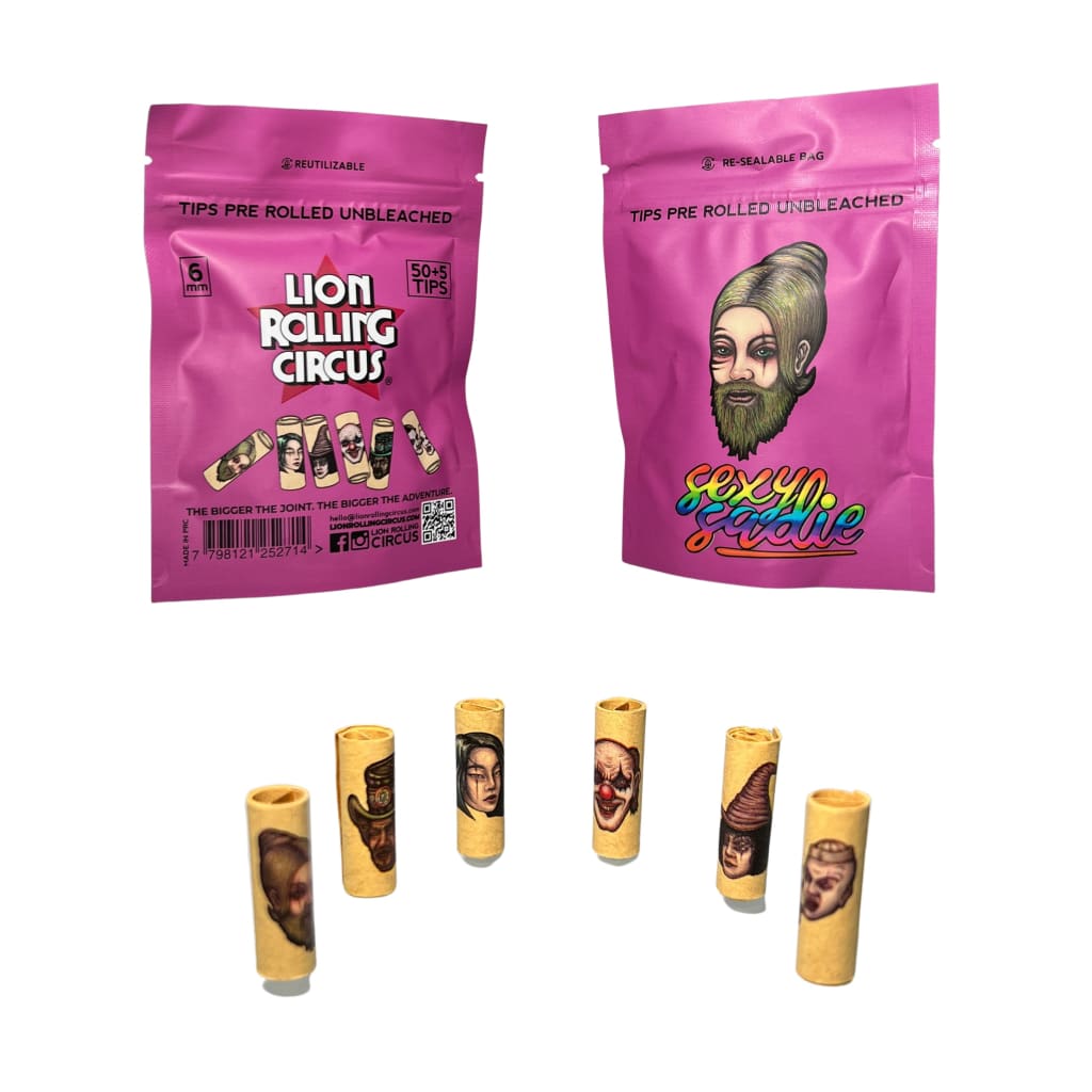 Lion Rolling Circus Filter Tips 50 + 5 Units