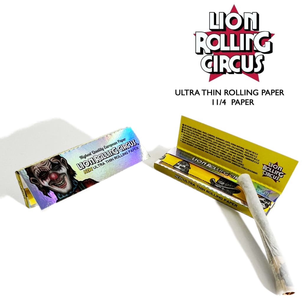 Lion Rolling Circus Ultra-thin 1 1/4" Rolling - 6 Packs