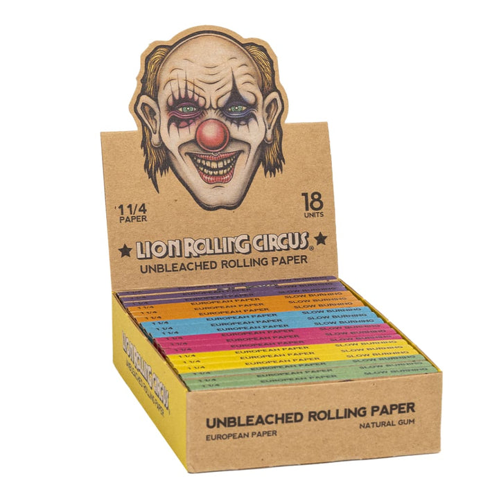 Lion Rolling Circus Unbleached 1 1/4 Rolling Papers