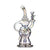 Iridescent Recycler with Internal Fab Egg Design