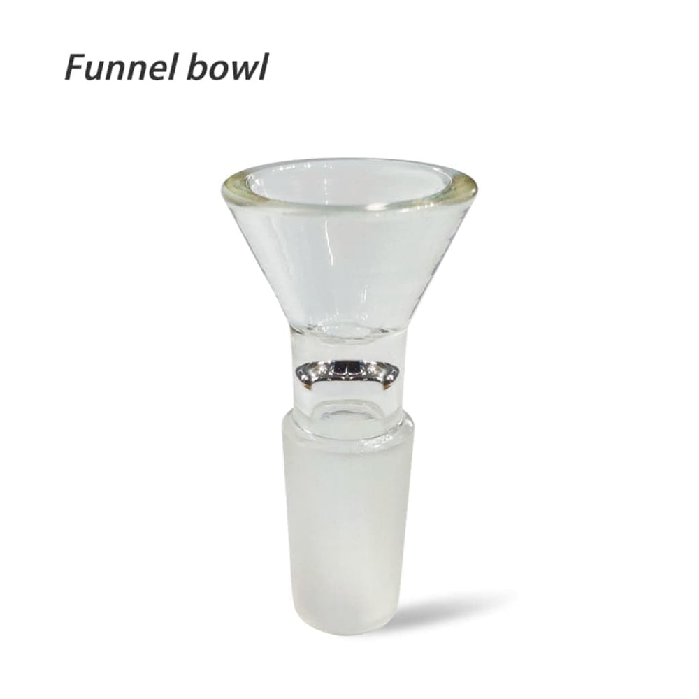 Male joint funnel glass bowl
