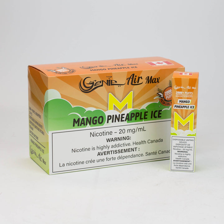Genie Air Max Mesh Coil disposable 2000 Puff Pod 20 mg/mL