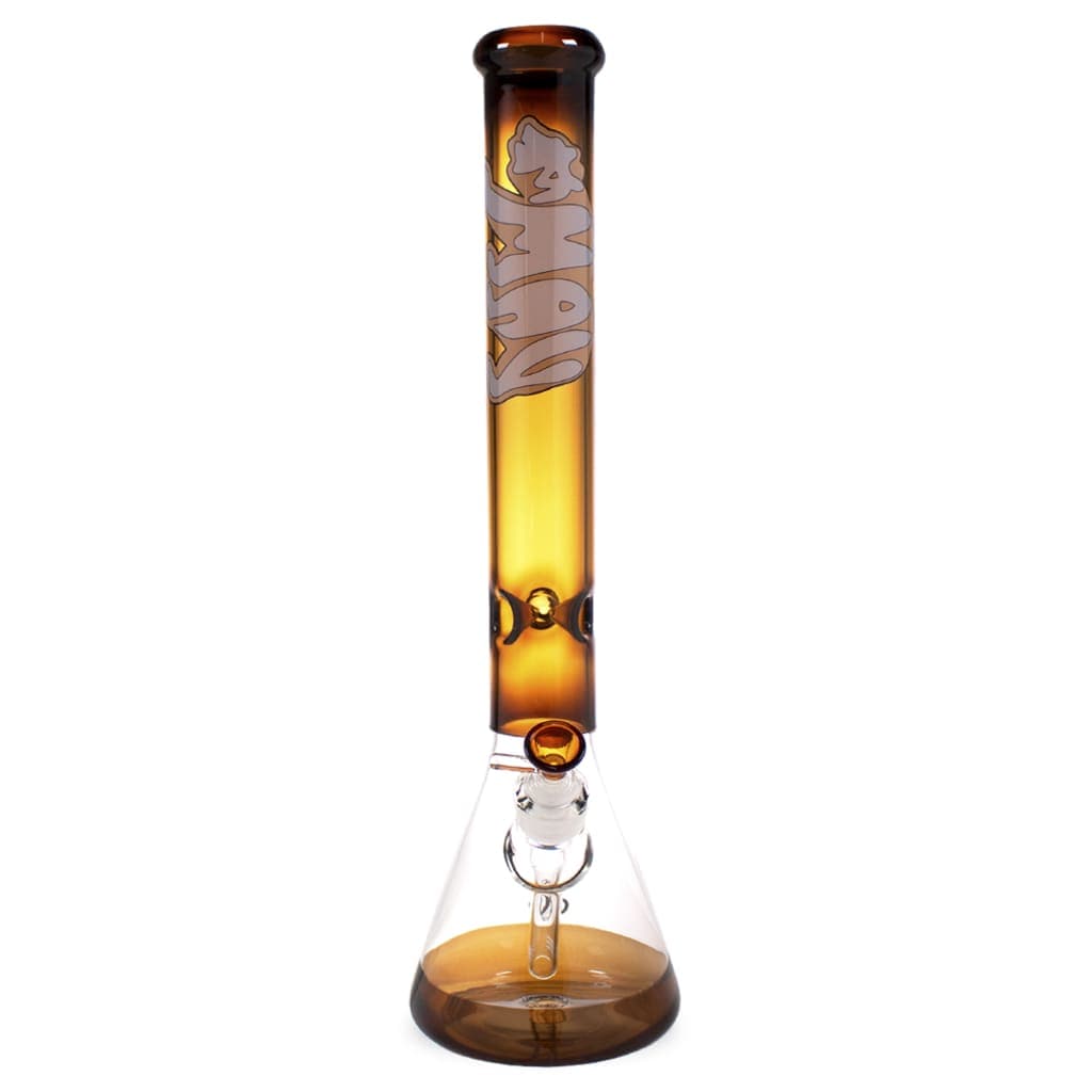 Mav Glass 18" Beaker - Golden Cali Bear