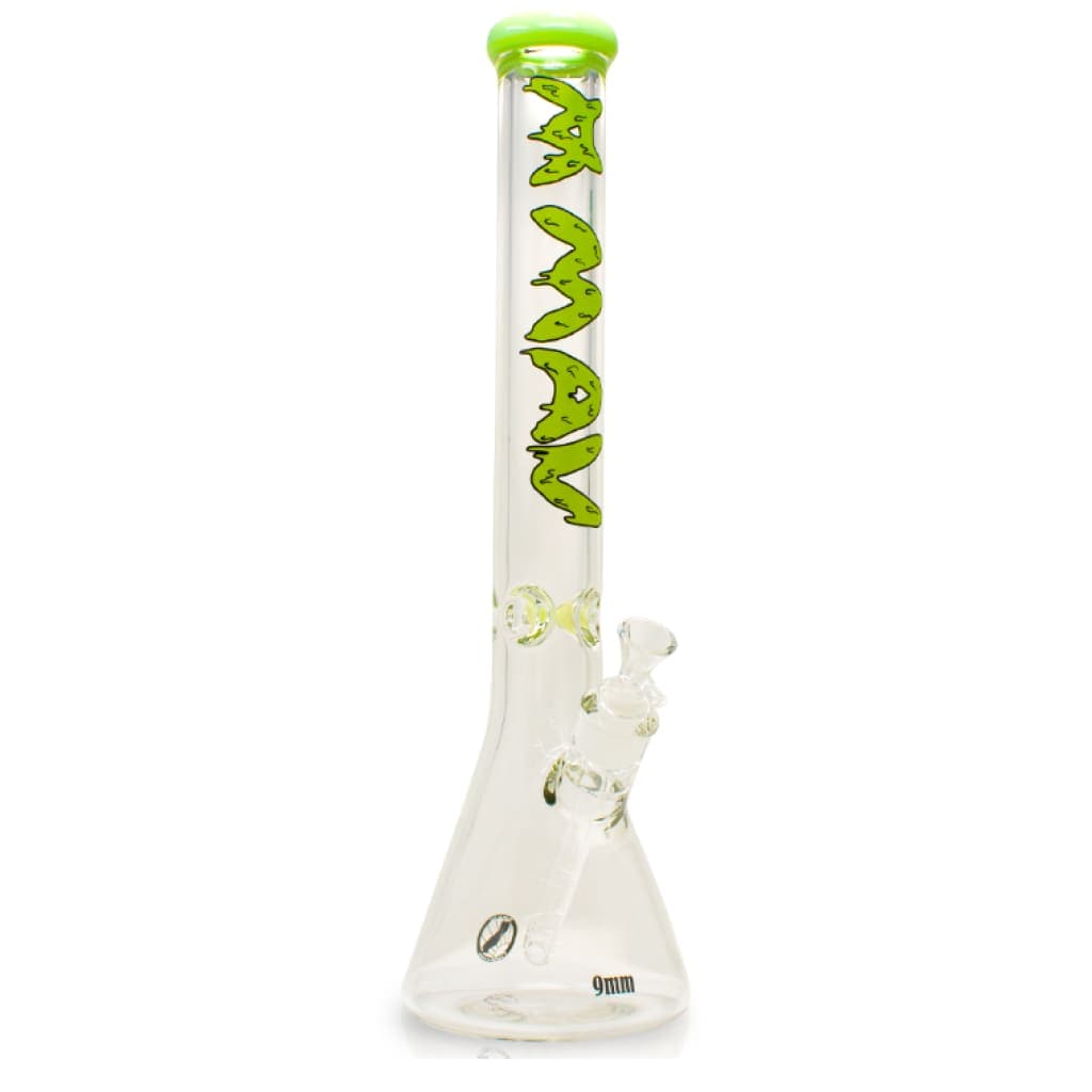 18 Inch Bong with Lip Ice Pinch and 19mm Downstem Included