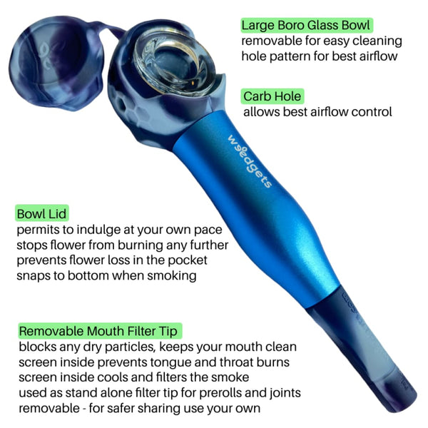 Maze-x Pipe  New – Mile High Glass Pipes