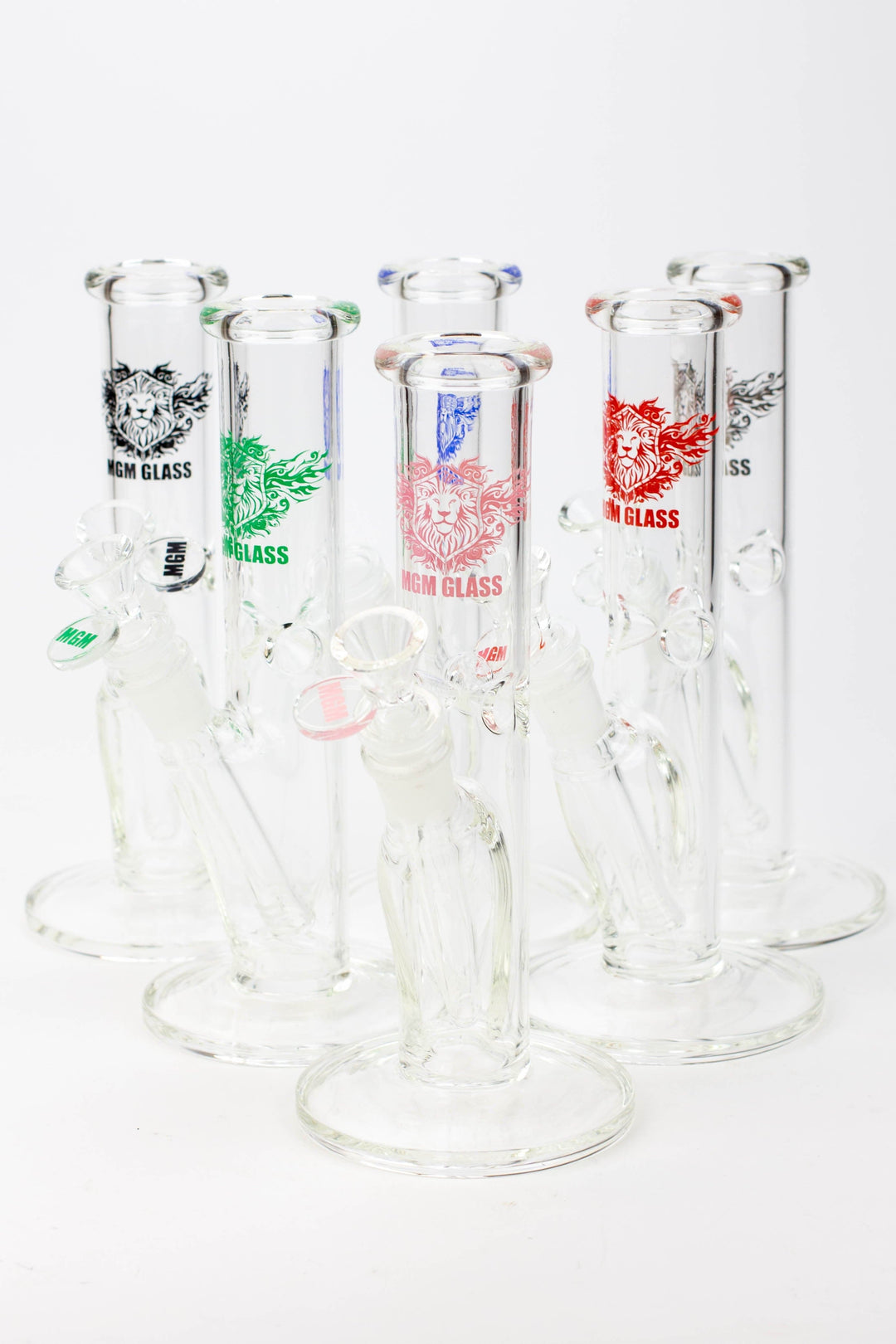 Mgm glass straight tube glass water pipes_0