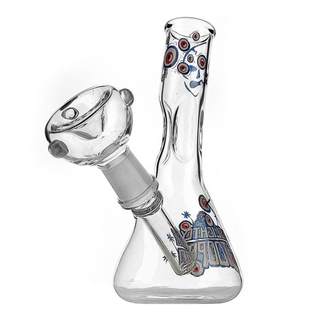Slightly Stoopid Mini Beaker Bong Limited Edition Glass Water Pipe
