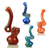 Mini Bubbler with Frit Glass Lining Art