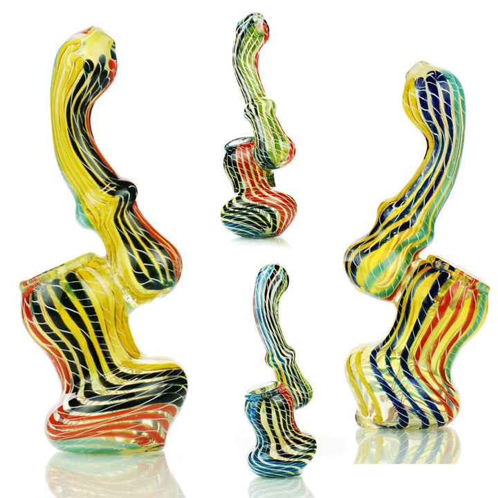 Mini Bubbler Fume Glass Twisting Art