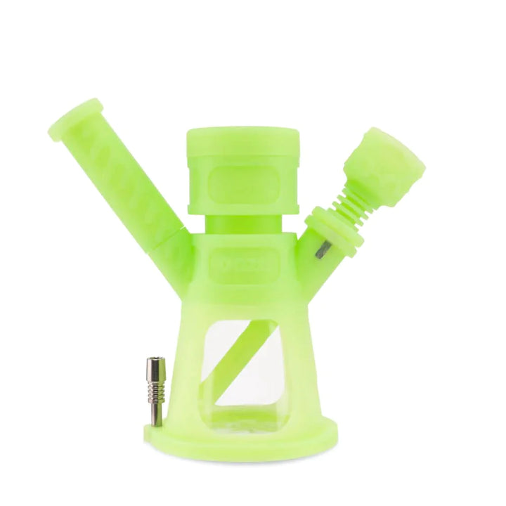 Ooze Hyborg Silicone Glass 4-In-1 Hybrid Water Pipes And Dab Straw_2