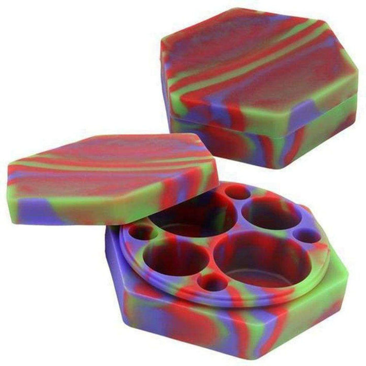 Heat Resistant Freezer Safe Multi-chamber Silicone Jar