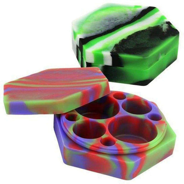 Heat Resistant Freezer Safe Multi-chamber Silicone Jar