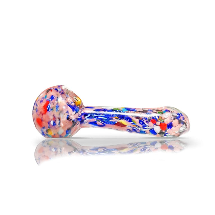 Multi-colored Fritted Hand Pipe