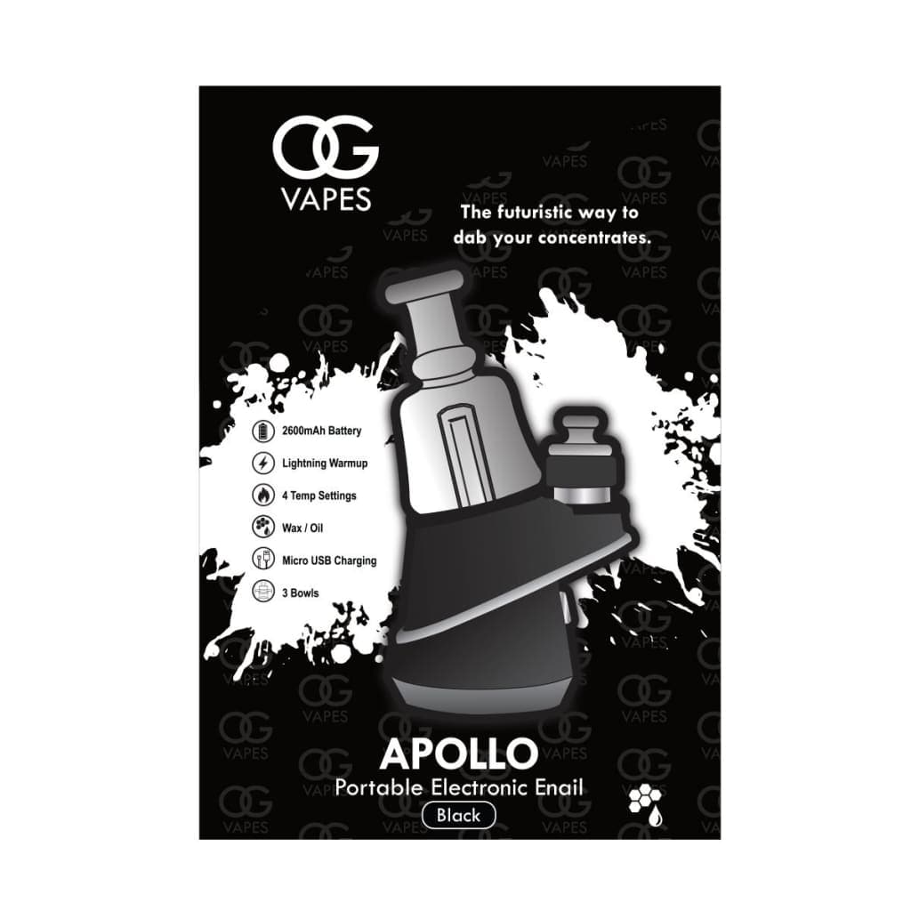 Vapes Apollo Portable Enail with Quartz Bowl and 2600mah Battery MHGP Vapes Apollo Portable Enail with Quartz Bowl and 2600mah Battery MHGP