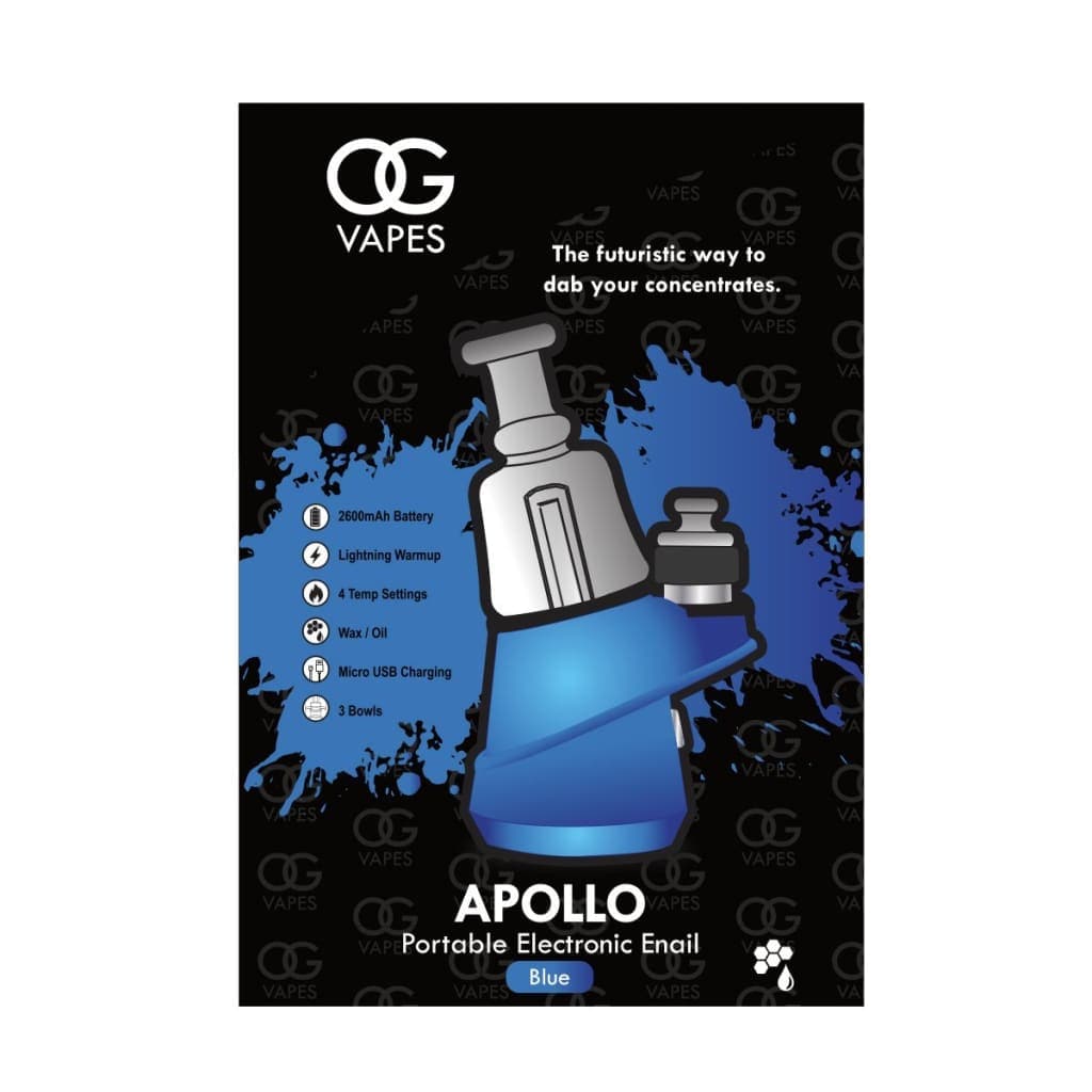 Vapes Apollo Portable Enail with Quartz Bowl and 2600mah Battery MHGP Vapes Apollo Portable Enail with Quartz Bowl and 2600mah Battery MHGP