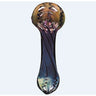 Oxford Glass Pipe with Cobalt Blue Designs and Color Changing Effects