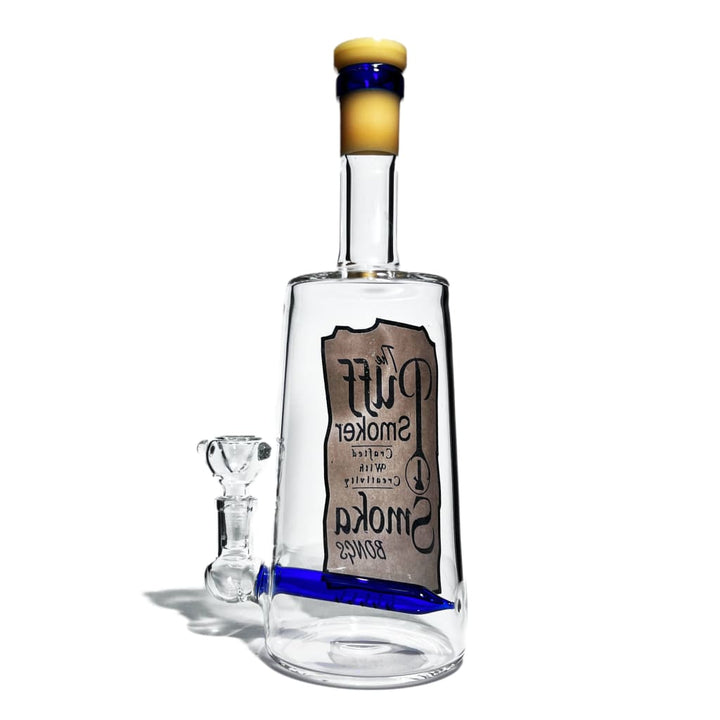 Heavy-duty Liquor Bottle Smoker Water Pipe