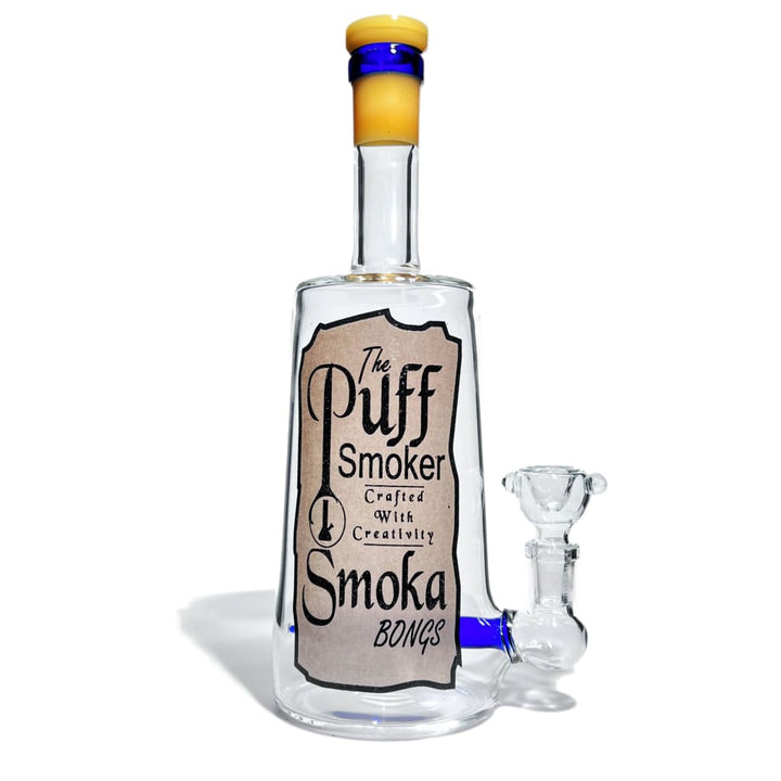 Heavy-duty Liquor Bottle Smoker Water Pipe