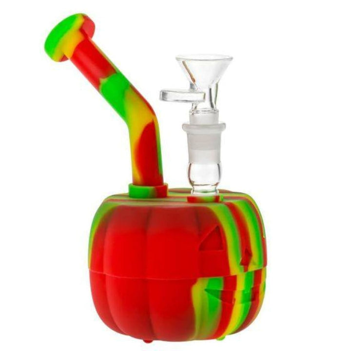 Pumpkin Silicone Water Pipe