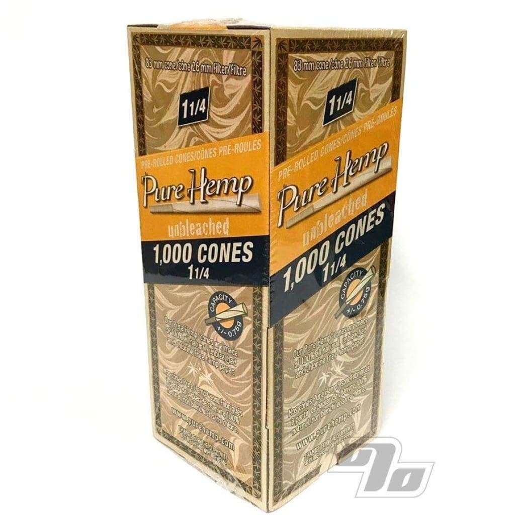 Pure Hemp Pre Rolled Cones 1000 Bulk Box