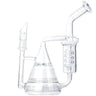 Pyramid Multi-Perc Recycler Glass Bong
