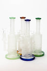 Sandblasting glass water pipes with tire diffuser